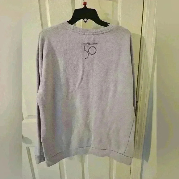 Walt Disney World 50th Anniversary Mickey Minnie Mouse Mad Tea Party Crewneck L - Picture 4 of 4